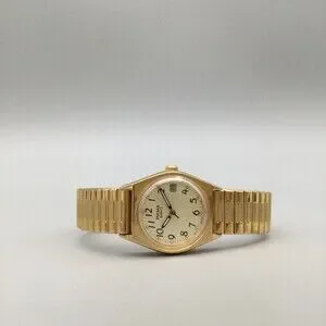 Pulsar | Accessories | Vtg Pulsar Watch Women Gold Tone 23mm  display picture 3